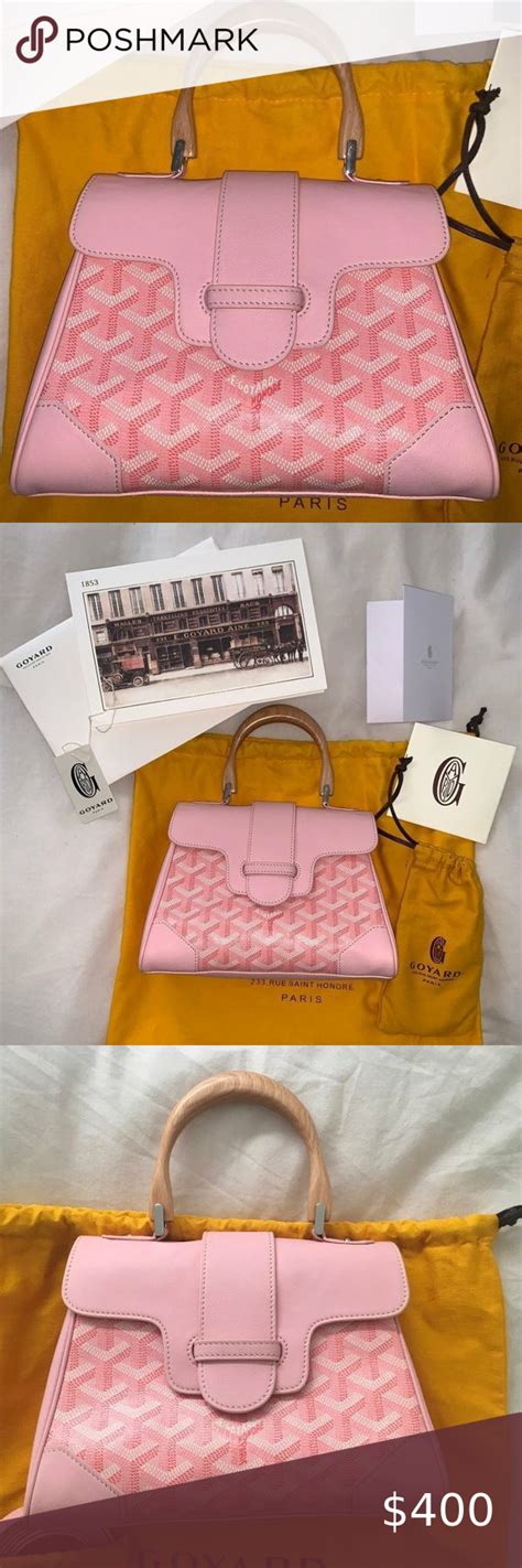 goyard pink saigon|goyard saigon bag.